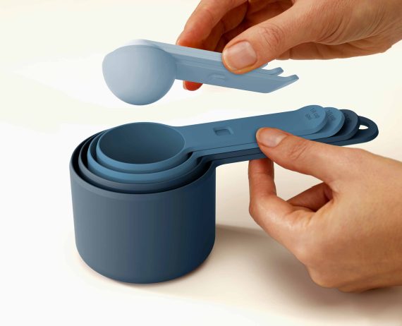 Joseph Joseph Nest Measure Blue Measuring Cups - Image 4