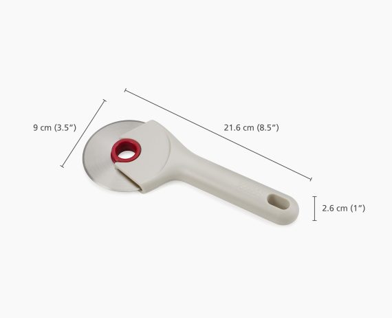Joseph Joseph Ringo Easy-clean Red Pizza Cutter - Image 7