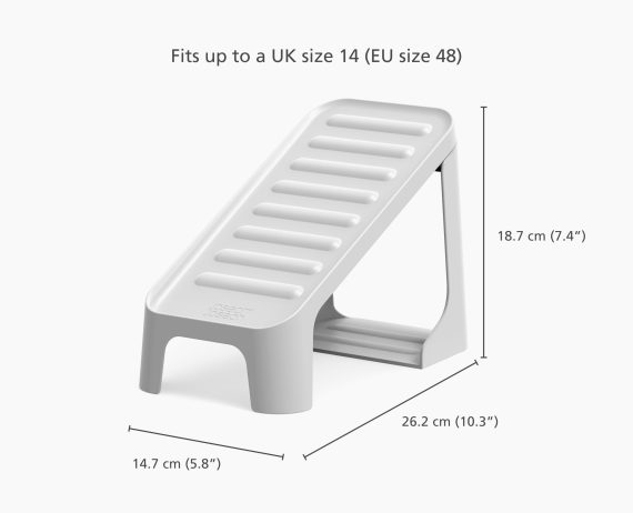 Joseph Joseph Shoe-In Compact 6-piece Ecru Shoe Caddy - Image 5
