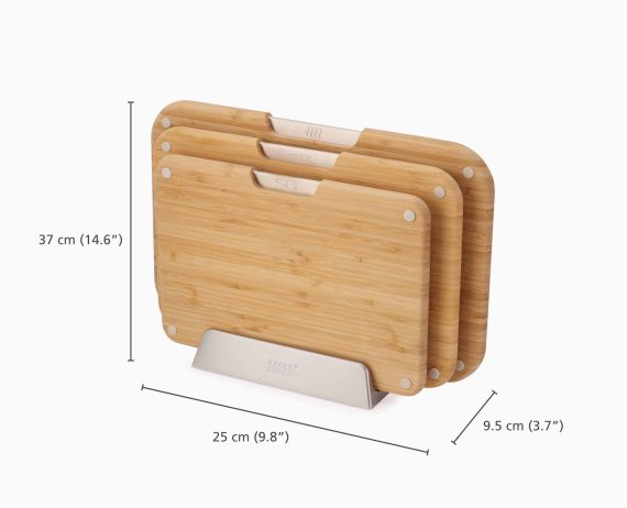 Joseph Joseph Nest Boards 3-piece Bamboo Cutting Board Set - Image 5