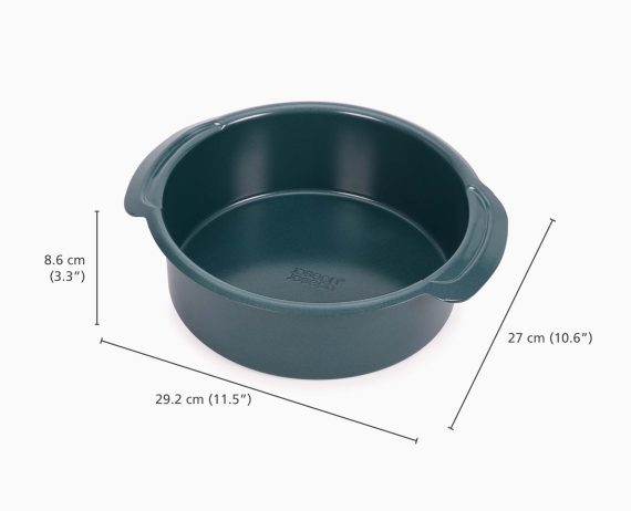 Joseph Joseph Nest Bake Non-Stick 9" Blue Round Cake Pan - Image 5