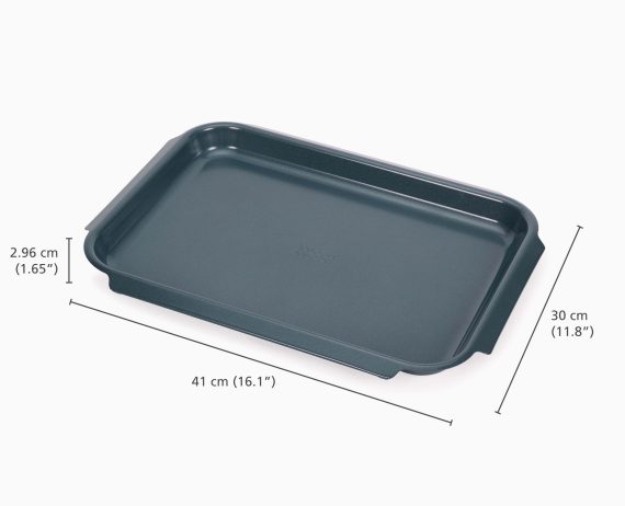 Joseph Joseph Nest Bake Non-Stick Large Blue Baking Sheet - Image 5