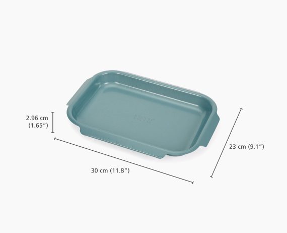 Joseph Joseph Nest Bake Non-Stick Small Blue Baking Sheet - Image 5