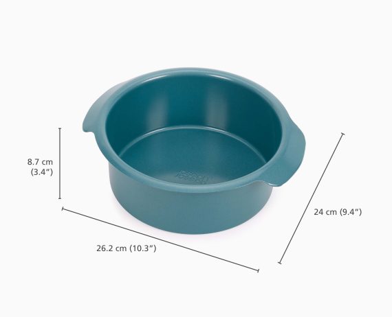 Joseph Joseph Nest Bake Non-Stick 8" Blue Round Cake Pan - Image 5
