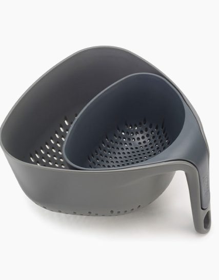 Joseph Joseph Nest 2-piece Gray Colander Set