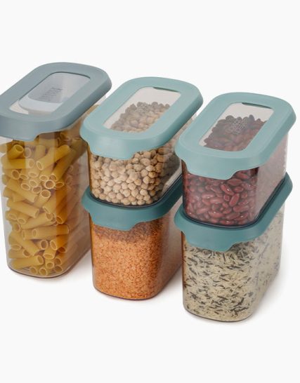 Joseph Joseph CupboardStore 5-piece Blue In-cupboard Storage Container Set