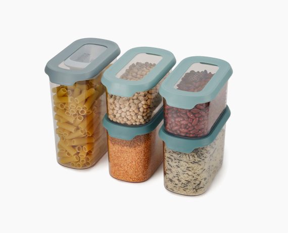 Joseph Joseph CupboardStore 5-piece Blue In-cupboard Storage Container Set