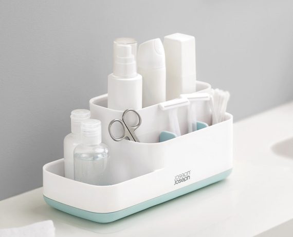 Joseph Joseph EasyStore Light Blue Bathroom Storage Caddy - Image 2