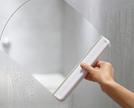 Joseph Joseph EasyStore Light Gray Shower Squeegee - Image 2