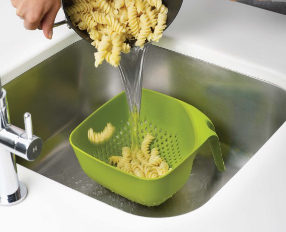 Joseph Joseph Square Green Colander - Image 3