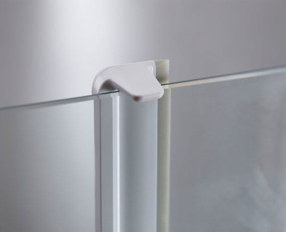 Joseph Joseph EasyStore Light Gray Shower Squeegee - Image 4