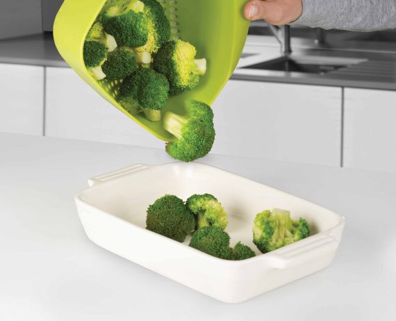Joseph Joseph Square Green Colander - Image 5