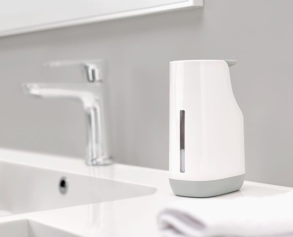 Joseph Joseph Slim Light Gray Soap Pump - Image 6