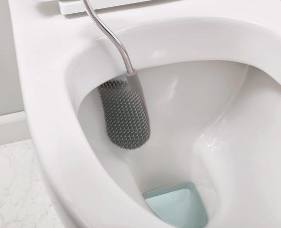 Joseph Joseph Flex Lite Pack of 2 Stainless-Steel Toilet Brushes - Image 5