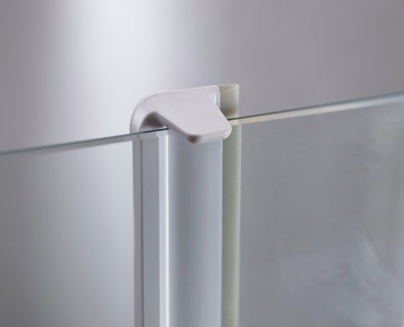Joseph Joseph EasyStore Pack of 2 Light Gray Shower Squeegees - Image 5