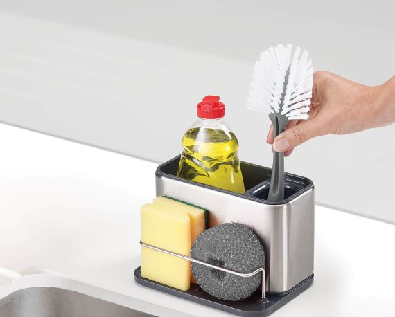 Joseph Joseph Surface Stainless-steel Large Sink Tidy - Image 2