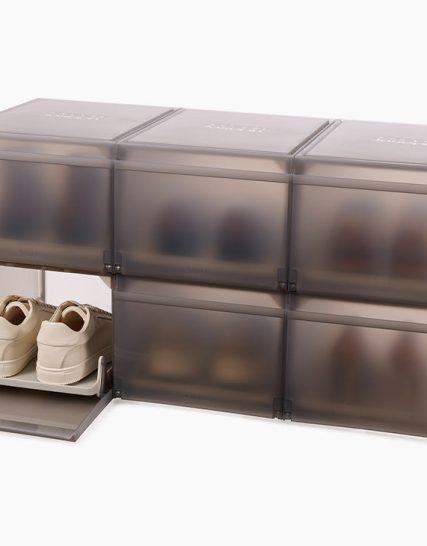 Joseph Joseph ShoeCase 6-piece Gray Shoe Storage Box