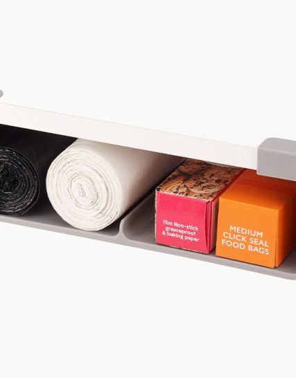 Joseph Joseph CupboardStore Large Gray Film, Foil & Bag Organizer