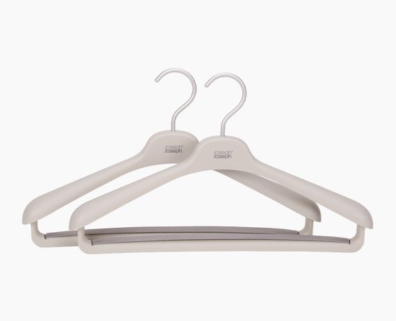 Joseph Joseph Orderly Set of 2 Ecru Suit & Coat Hangers