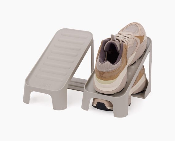 Joseph Joseph Shoe-In Compact 2-piece Ecru Shoe Caddy