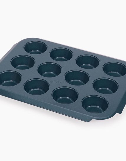 Joseph Joseph Nest Bake Non-Stick 12 Cup Blue Muffin Pan