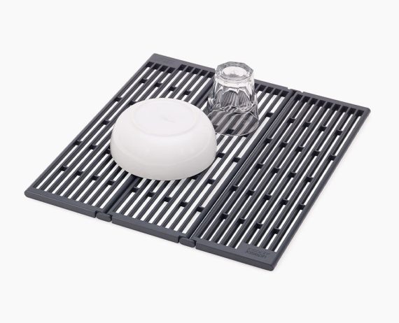 Joseph Joseph Platform Folding Gray Sink Drainer