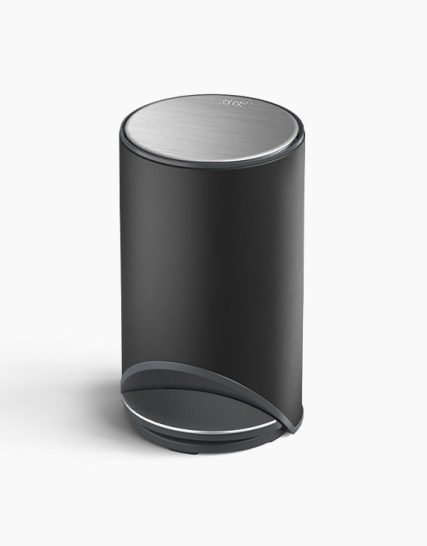 Joseph Joseph Arc 10L Easy-push Matt Black Pedal Trash Can
