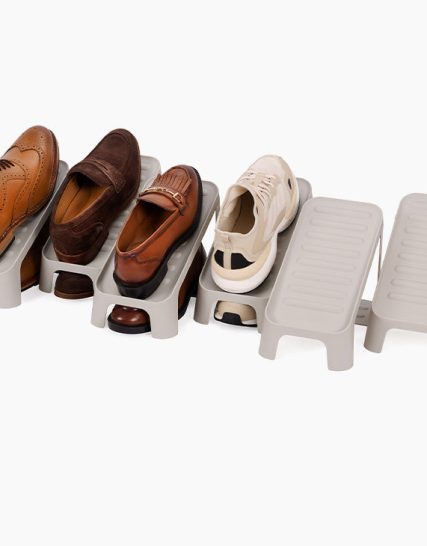 Joseph Joseph Shoe-In Compact 6-piece Ecru Shoe Caddy