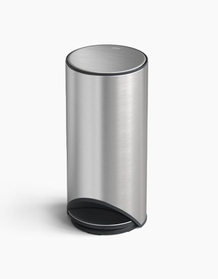 Joseph Joseph Arc 30L Easy-push Stainless-steel Pedal Trash Can