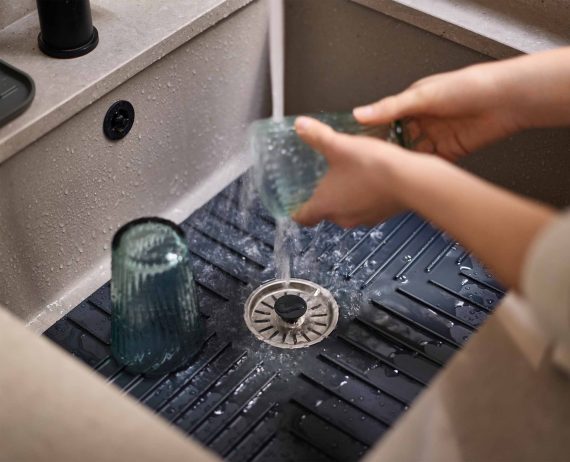 Joseph Joseph SinkShield Gray Sink Protector - Image 3
