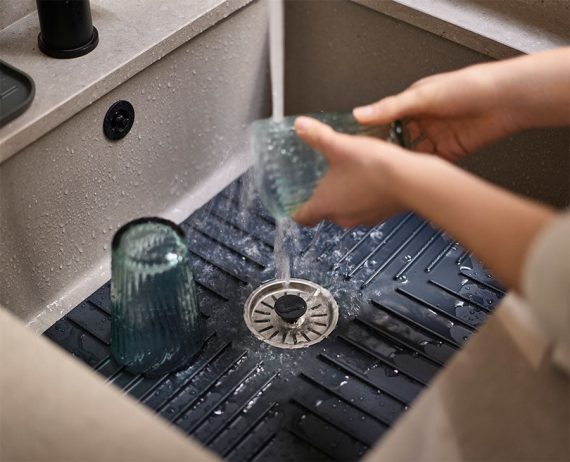 Joseph Joseph SinkShield Gray Sink Protector - Image 2