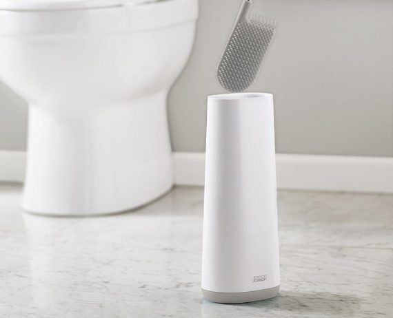 Joseph Joseph Flex Light Gray Toilet Brush - Image 2