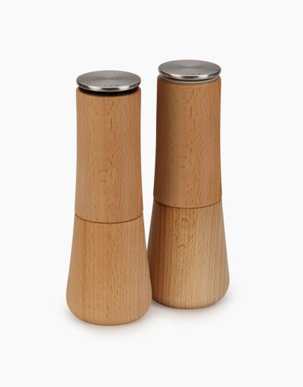 Joseph Joseph Milltop Wood 2-piece Salt & Pepper Mill Set