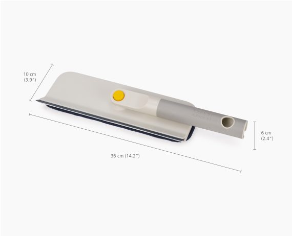 Joseph Joseph CleanTech 2-in-1 Glass Cleaning Tool with Extension Pole - Image 8