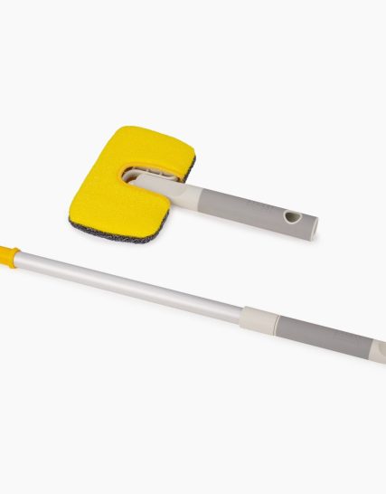 Joseph Joseph CleanTech 2-in-1 Surface Scrubber Tool with Extension Pole