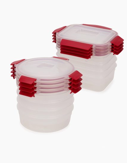 Joseph Joseph Nest Lock 16-Piece Red Container Set