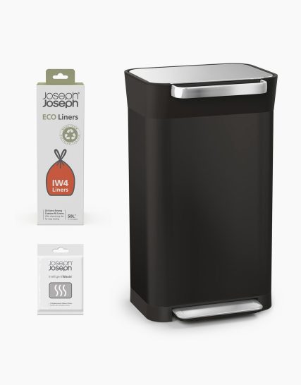 Joseph Joseph Titan 30L Black Trash Compactor Starter Set