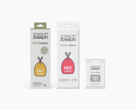 Joseph Joseph Totem Compact 40L Replacement Trash Bag & Filter Accessory Pack - Image 3