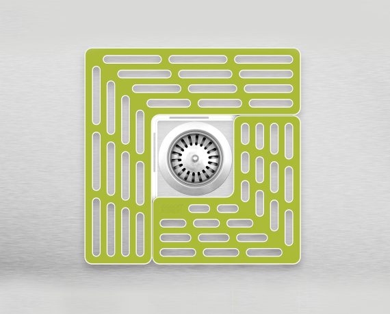 Joseph Joseph Sink Saver Gray Adjustable Sink Mat - Image 4